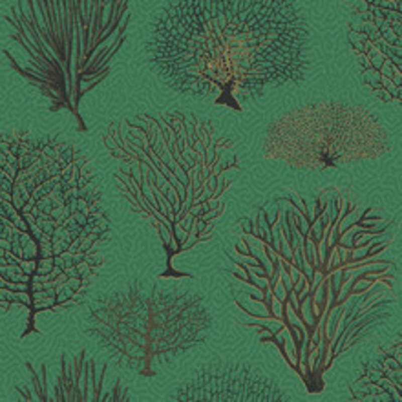 Cole & Son Wallcovering Seafern Emerald
