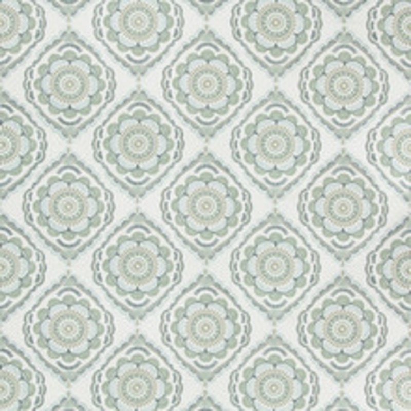 Lee Jofa Fabric Monterey Emb Sea Mist