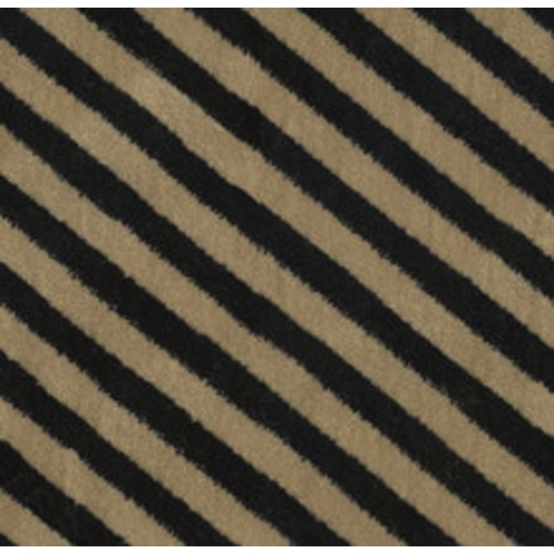 Lee Jofa Modern Fabric Oblique Beige/Noir