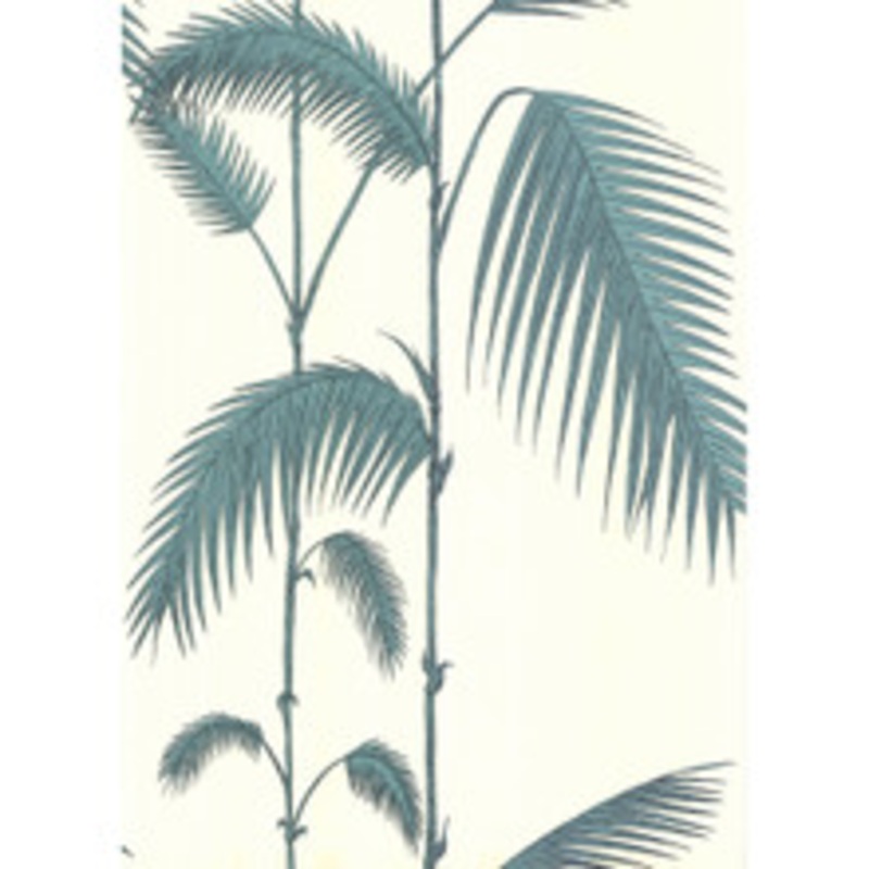 Cole & Son Wallcovering Palm Leaves White/G