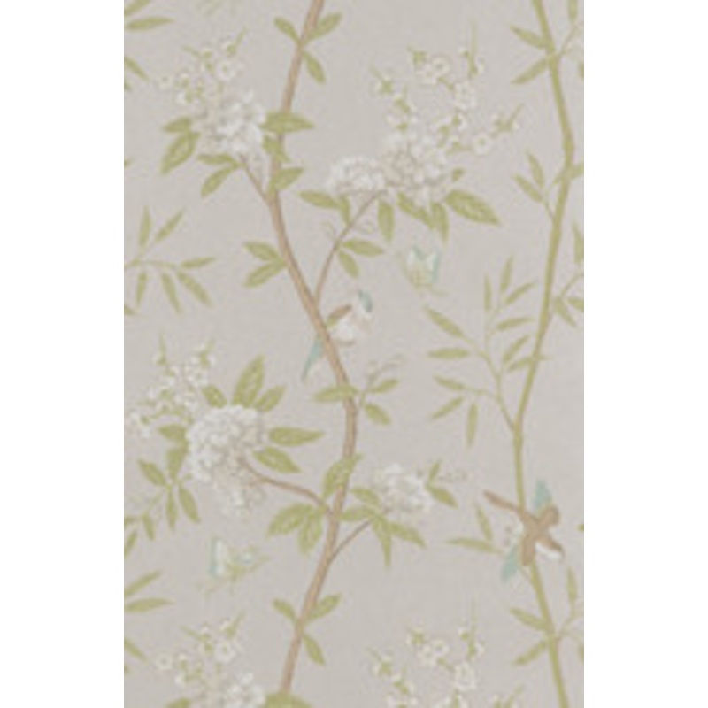 G P & J Baker Wallcovering Peony & Blossom Ivory/Willow