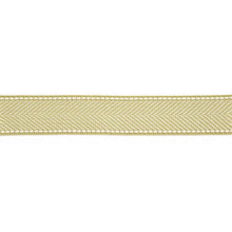 Scalamandre
 Trim Montauk Herringbone Tape/Lettuce Sc 0003T3285