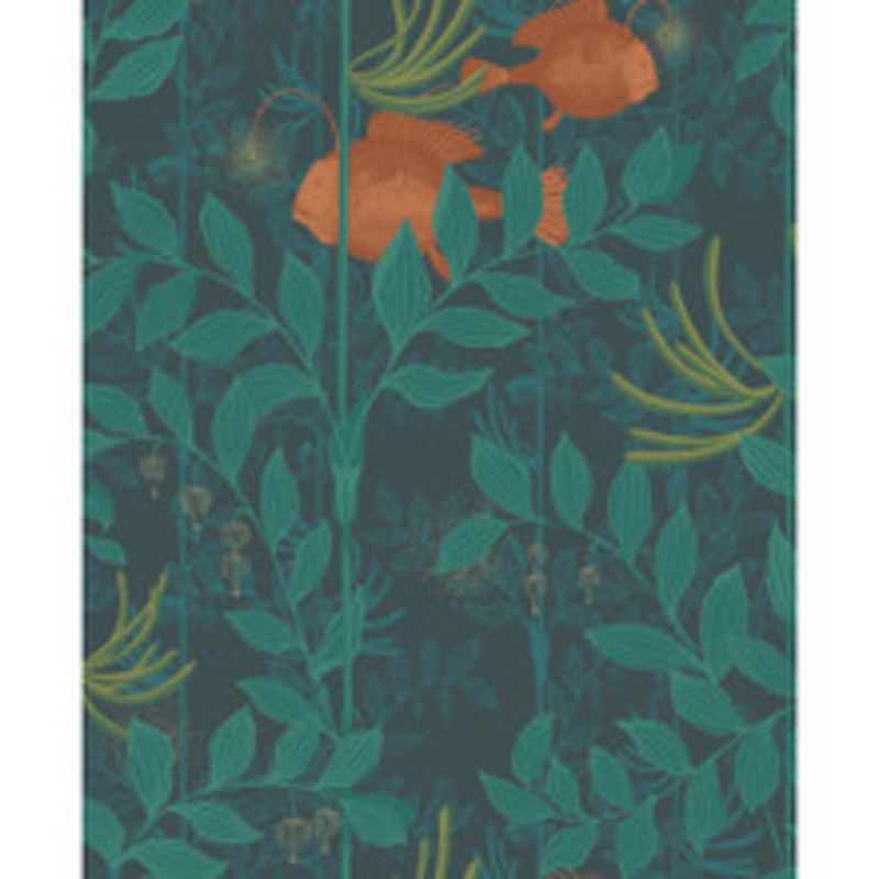Cole & Son Wallcovering Nautilus Dark Green