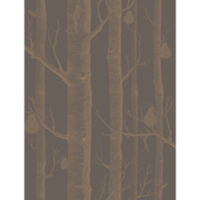 Cole & Son Wallcovering Woods & Pears Bronze/Black
