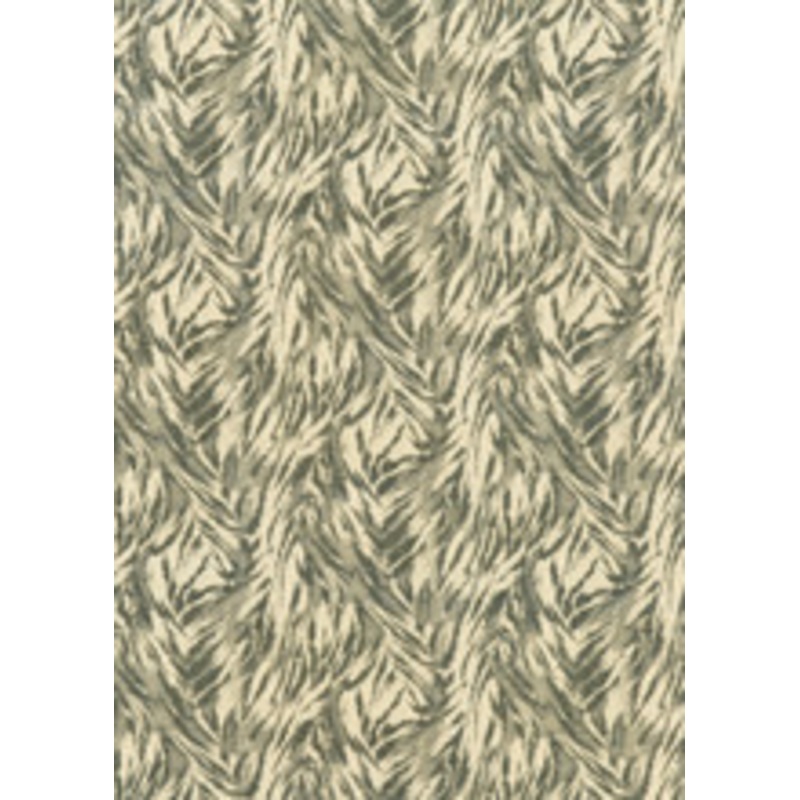 G P & J Baker Fabric Tiger Tiger White