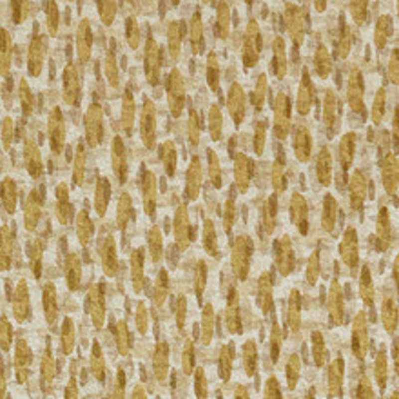 Nassimi Fabric Impression Ochre