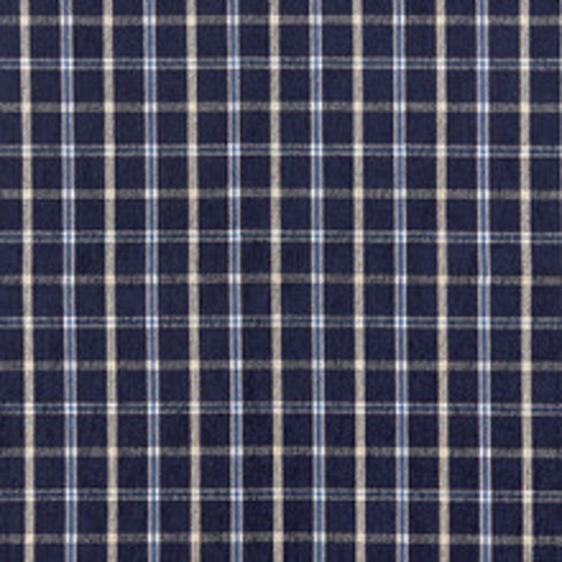 Scalamandre
 Fabric Bristol Plaid/Navy Sc 000427121