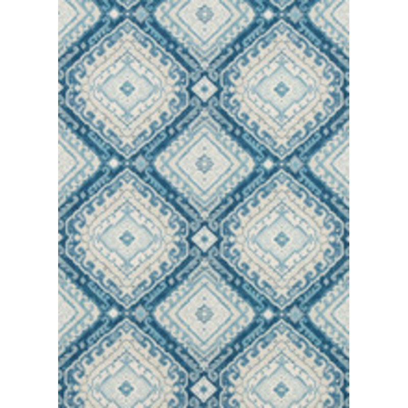 Baker Lifestyle Fabric Rozel Indigo