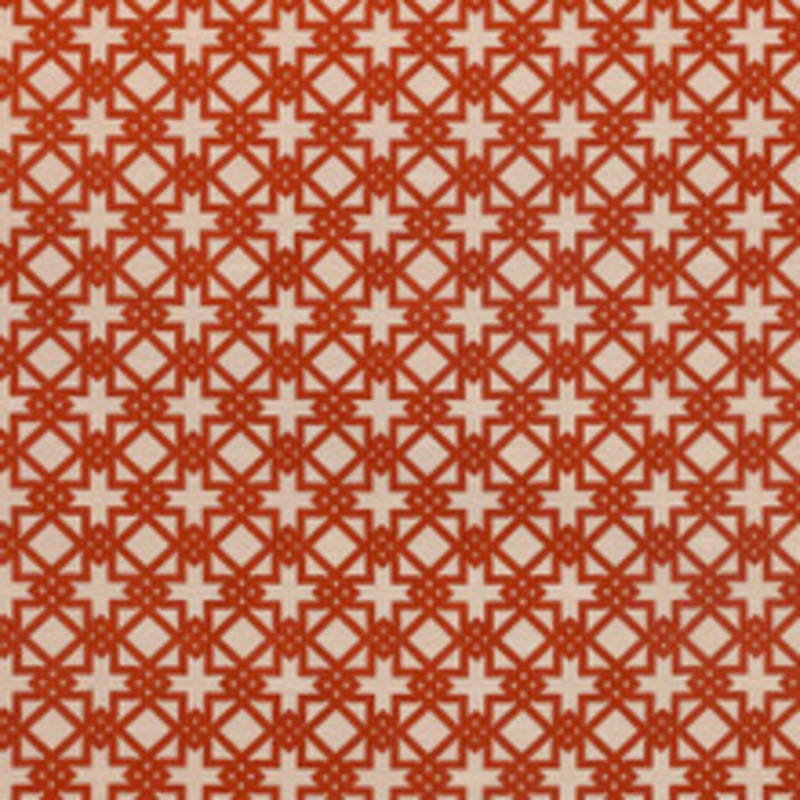 RM CoCo Fabric Imperial Fret Mango