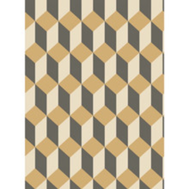 Cole & Son Wallcovering Delano Gold And Black