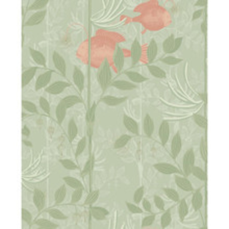 Cole & Son Wallcovering Nautilus Soft Green