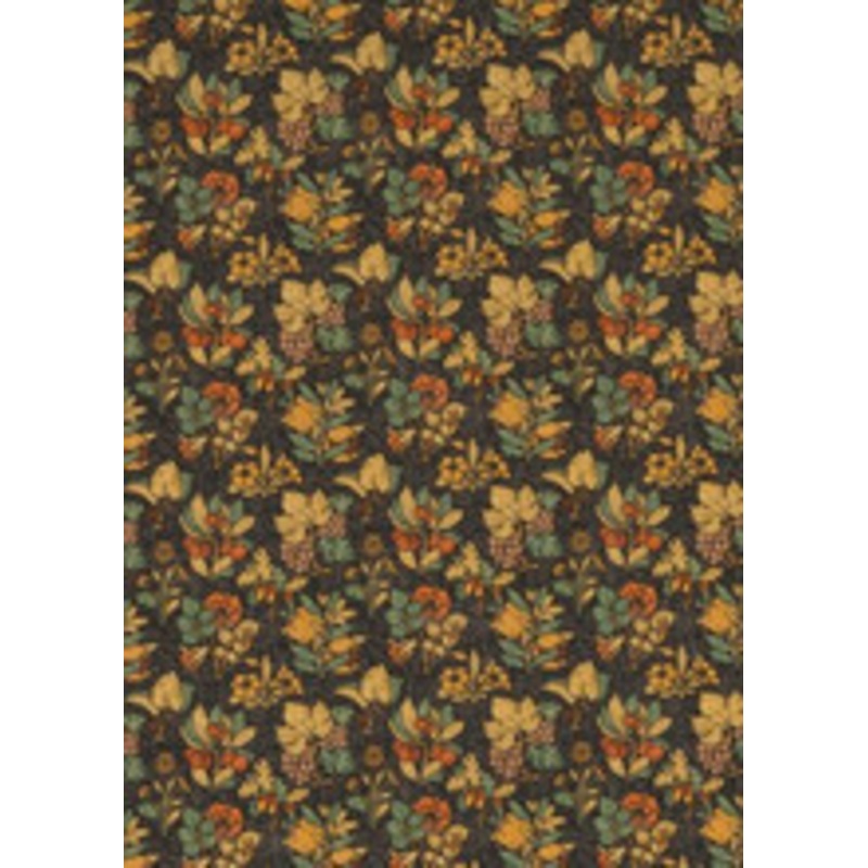 G P & J Baker Fabric Meadow Fruit Indigo/Multi