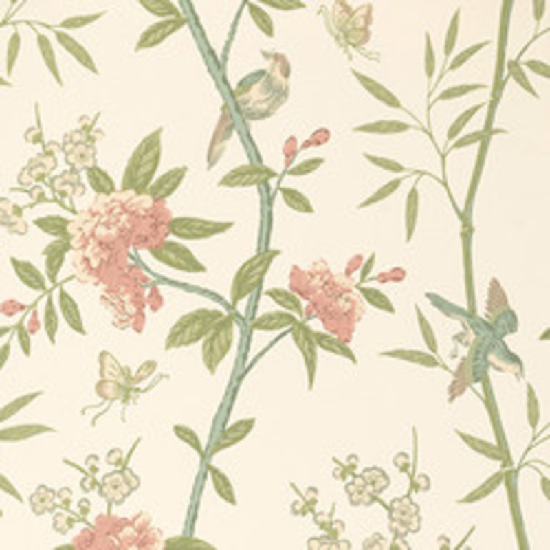 G P & J Baker Wallcovering Peony & Blossom Vintage