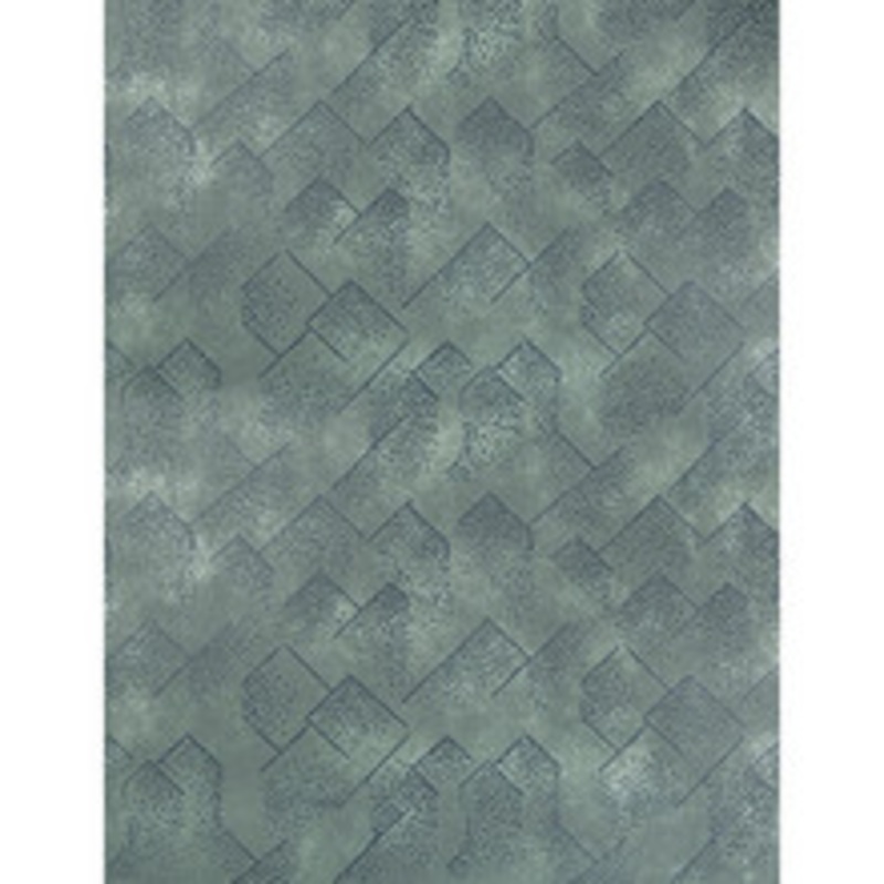 Lee Jofa Modern Wallcovering Brink Paper Navy/Slate