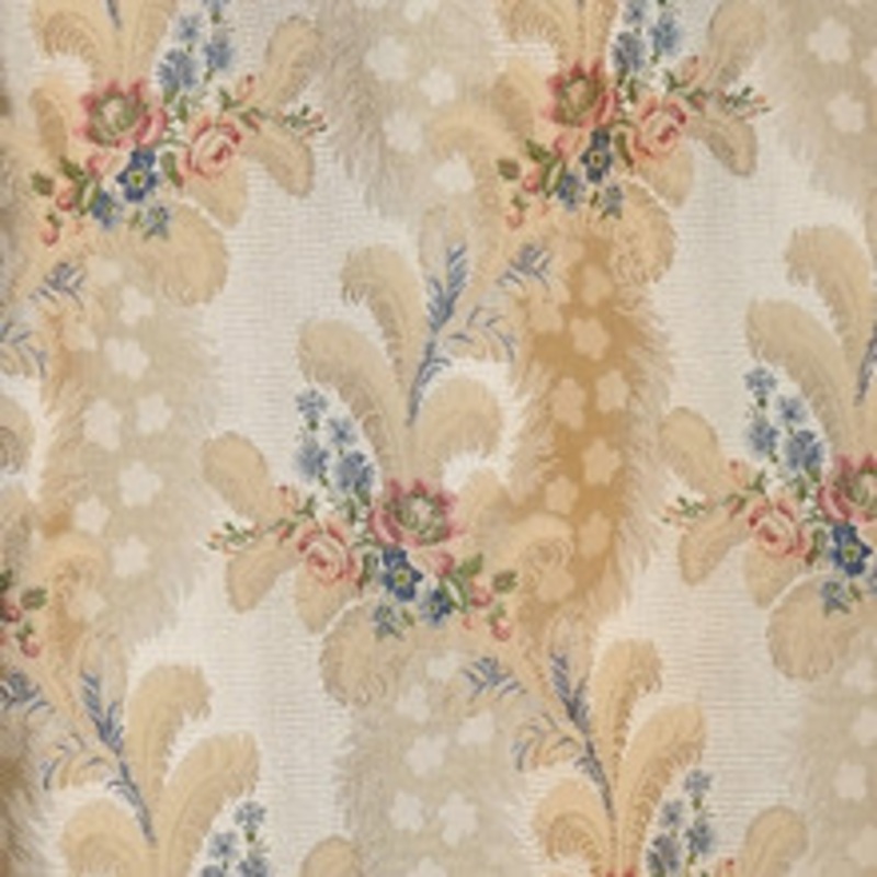 Old World Weavers Fabric Cheverny/Rose,Blue,Ivory Sb 00060289