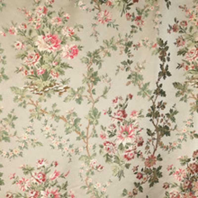 Old World Weavers Fabric La Belle Jardiniere/Cream Rose Sb 00112866