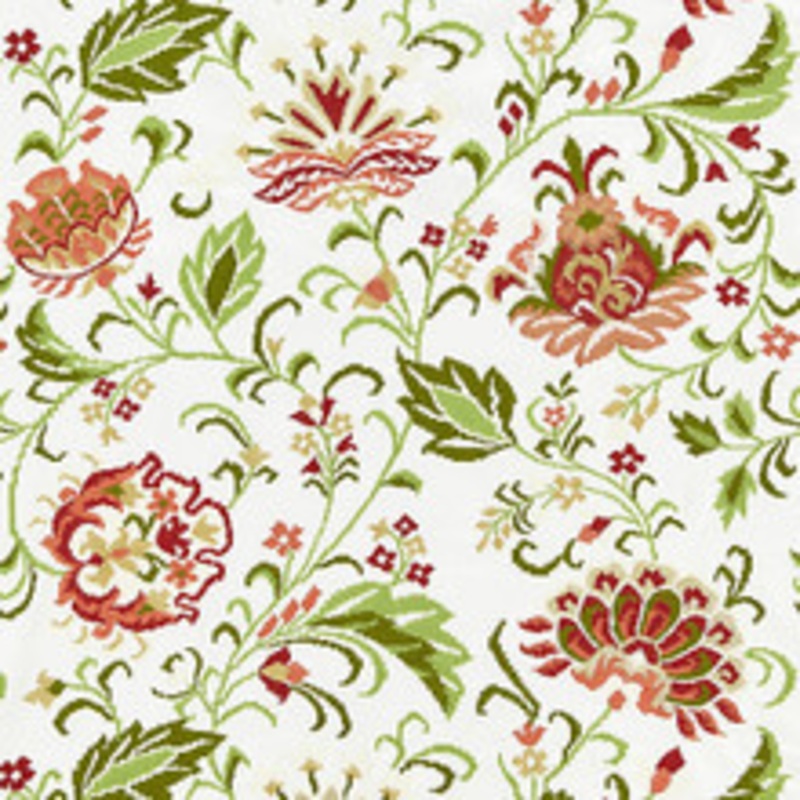 Scalamandre
 Fabric Delphine Embroidery/Blossom Sc 000427173