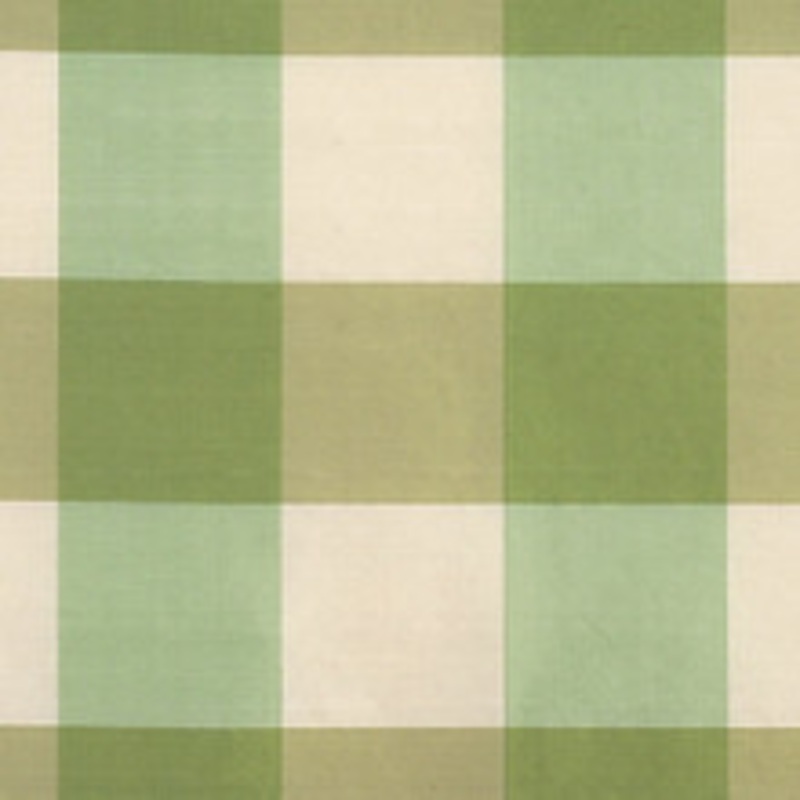 Scalamandre
 Fabric Woodland Check/Green & Ivory Sc 000236291