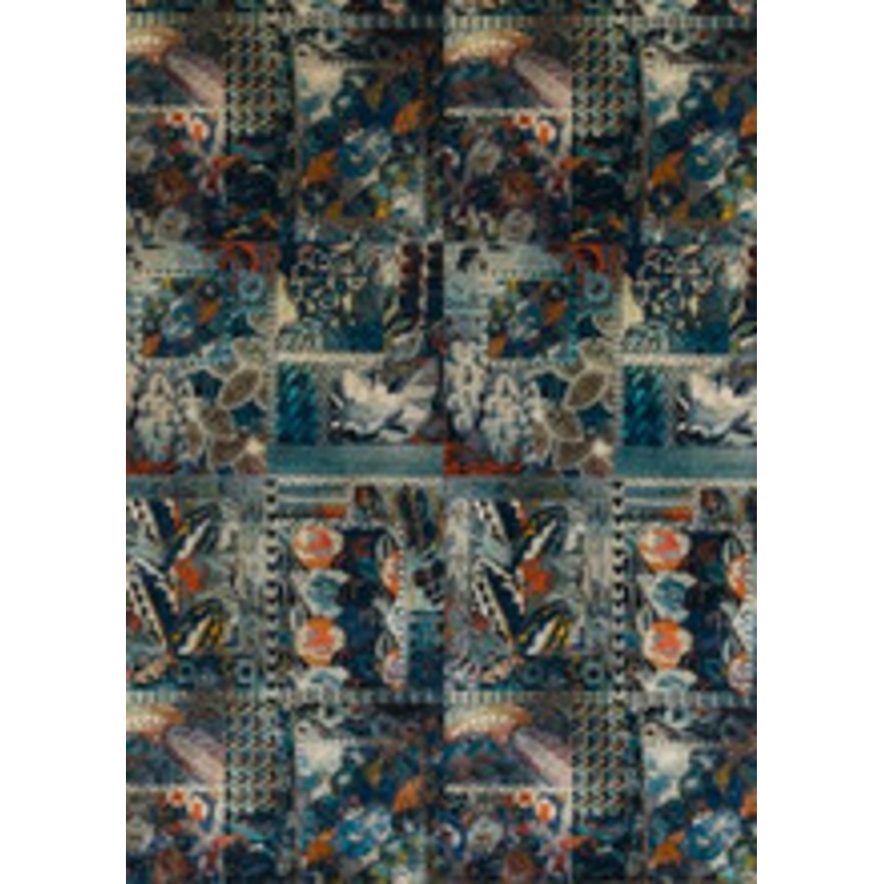G P & J Baker Fabric Barcelona Teal