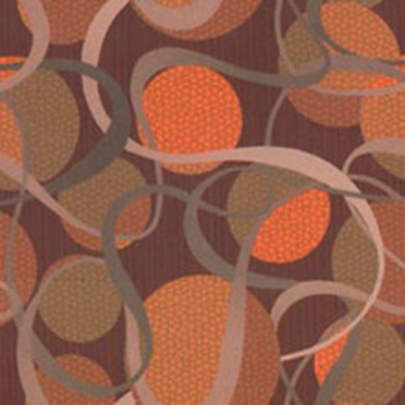 Morbern Fabric Celebration Persimmon