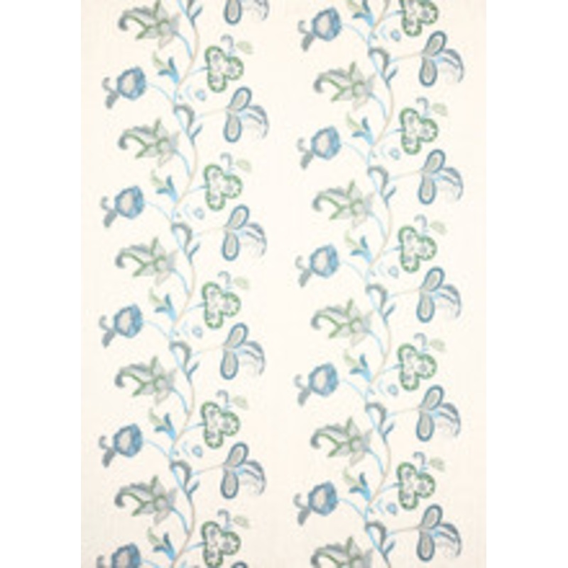 G P & J Baker Fabric Cawdor Teal