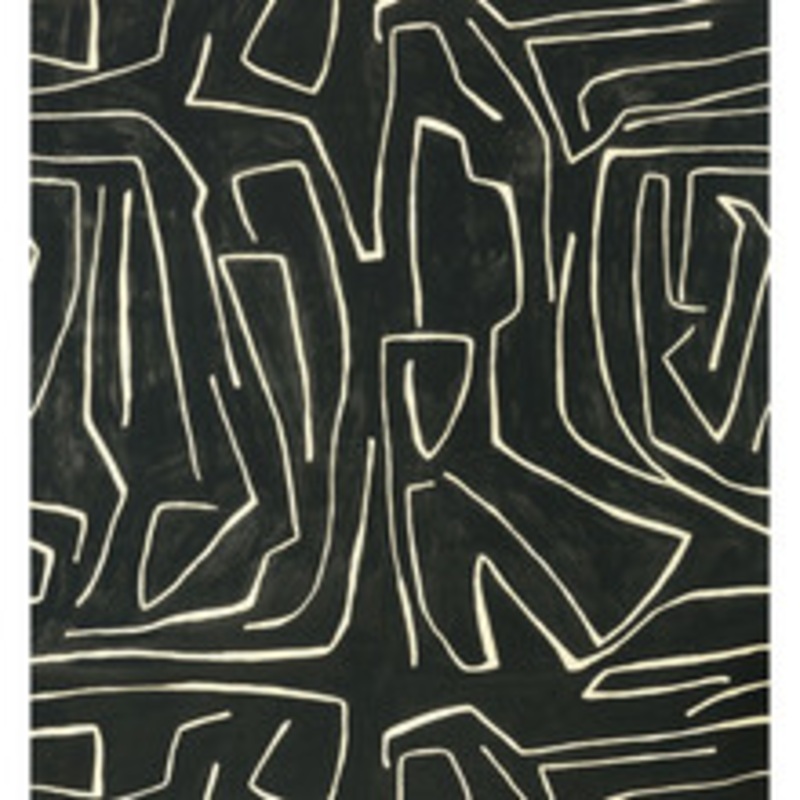 Groundworks Wallcovering Graffito Onyx/Beige