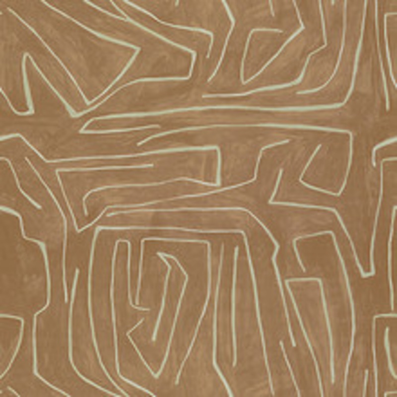 Lee Jofa Modern Fabric Graffito Salmon/Cream