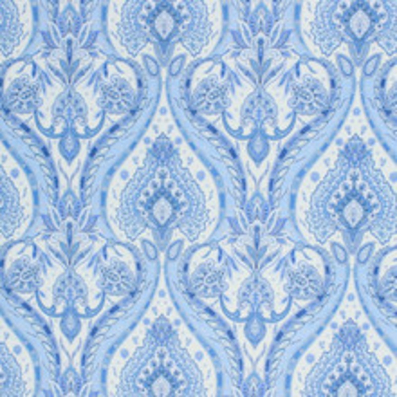 RM CoCo Fabric Beau Rivage Cornflower