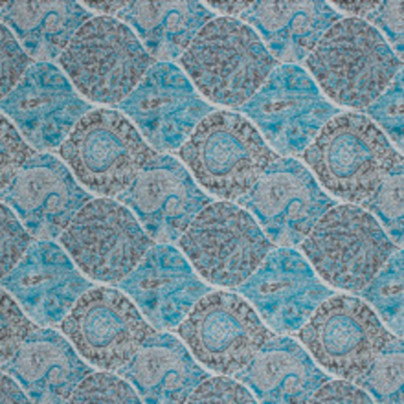 RM CoCo Fabric Bridlewood Paisley Teal