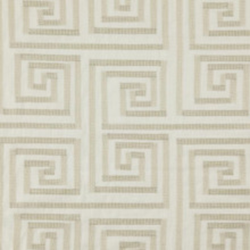 RM CoCo Fabric Corfu Fret Sandstone