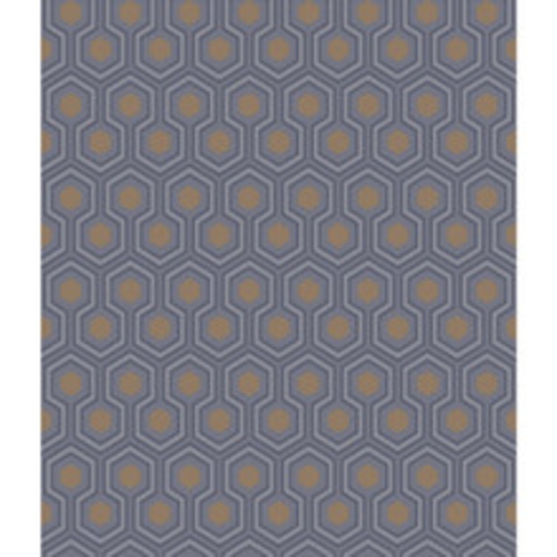 Cole & Son Wallcovering Hicks Hexagon Dk Gry/Bronz