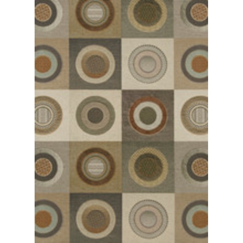 Mulberry Fabric Dress Circle Linen Warm Grey