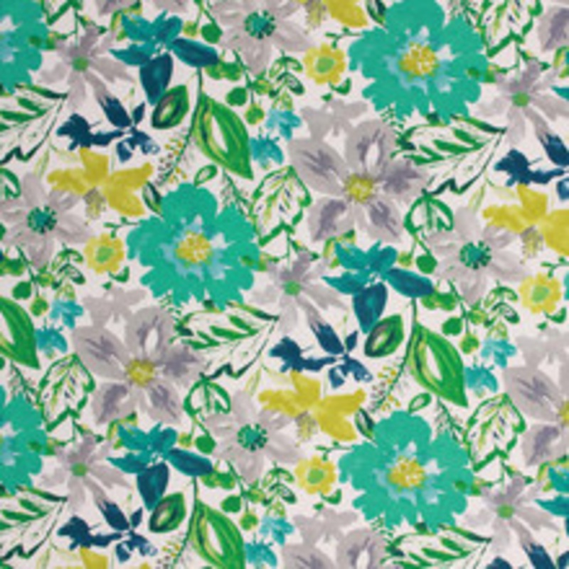 RM CoCo Fabric Spring Fling Turquoise