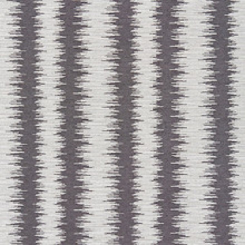 Scalamandre
 Fabric Konya Ikat Stripe/Graphite Sc 000427138