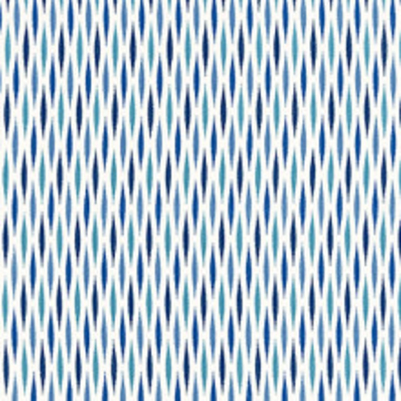 Grey Watkins Fabric Cascade Embroidery/Marine Gw 000427208
