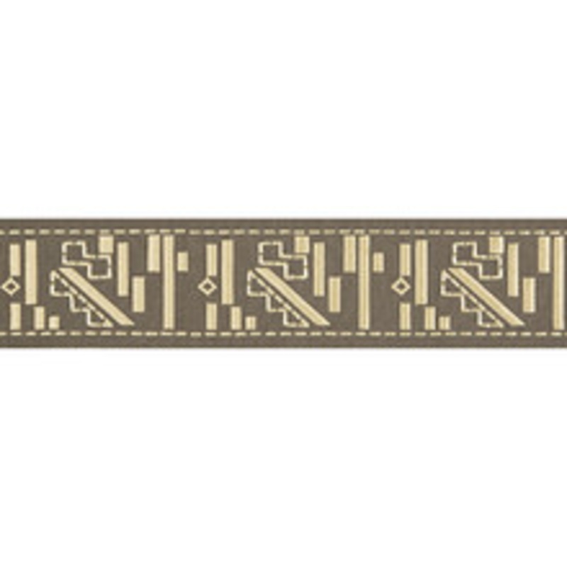 Lee Jofa Modern Trim Fraktur Coffee/Cream