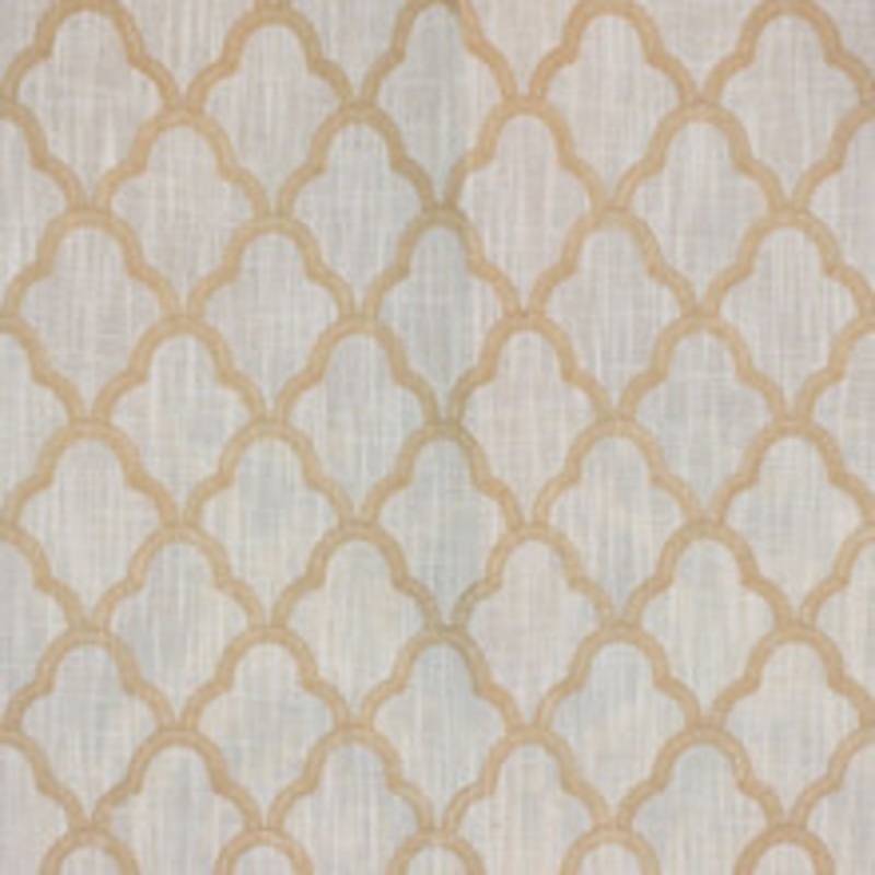 RM CoCo Fabric Lace Trellis Sandstone