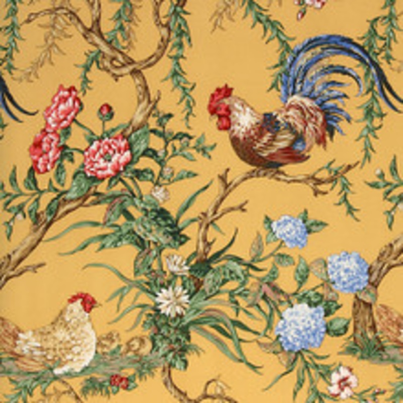 Scalamandre
 Fabric Chanticleer/Mustard Sc 000216360