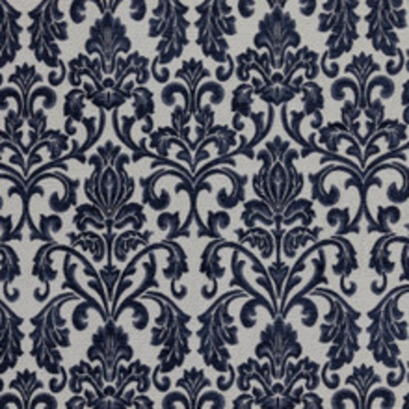 RM CoCo Fabric Tivoli Damask Naval