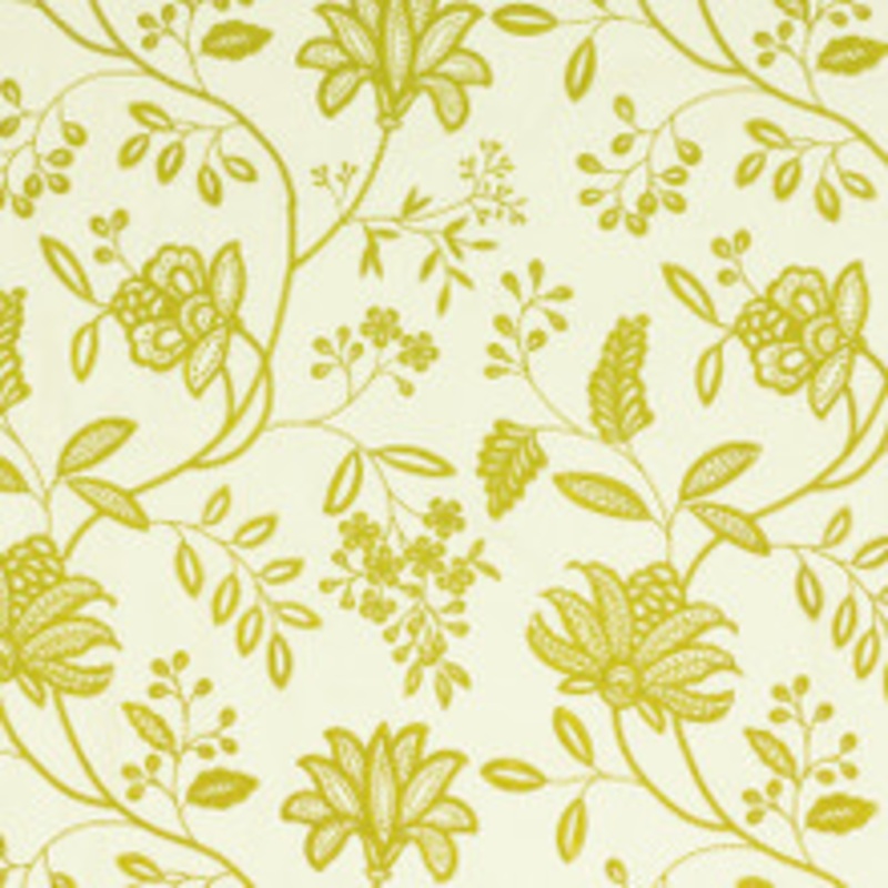 G P & J Baker Fabric Larkhill Lime