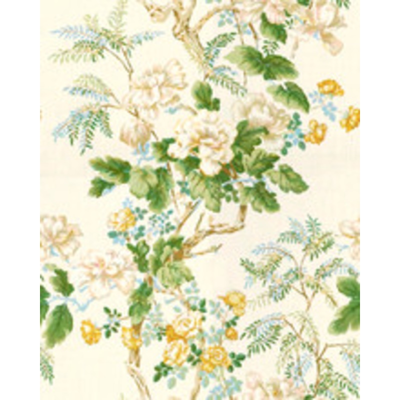 Lee Jofa Fabric Chinese Peony Gold