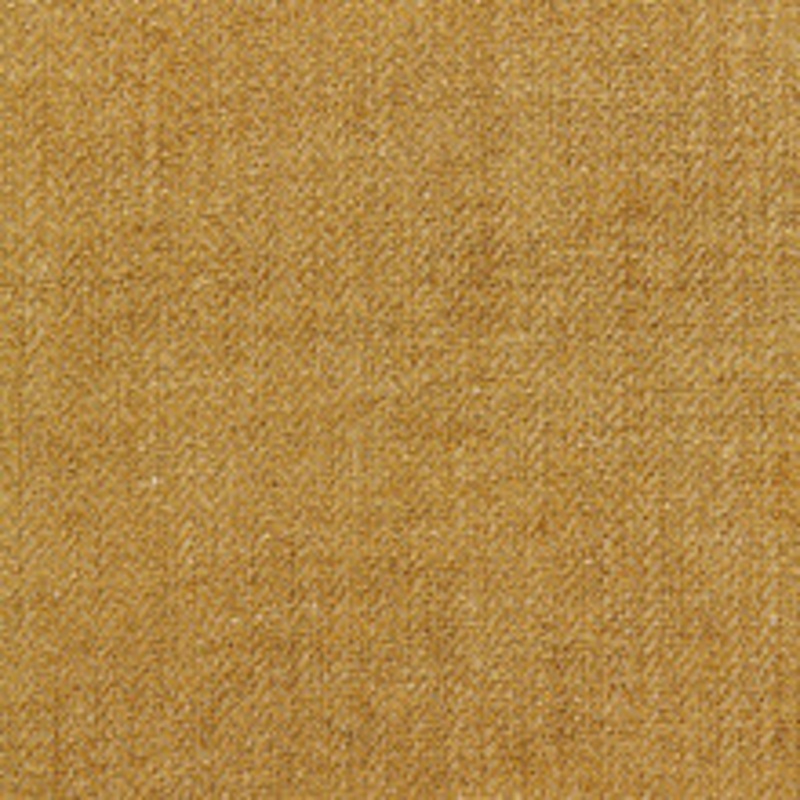 Scalamandre
 Fabric Oxford Herringbone Weave/Brass Sc 000727006