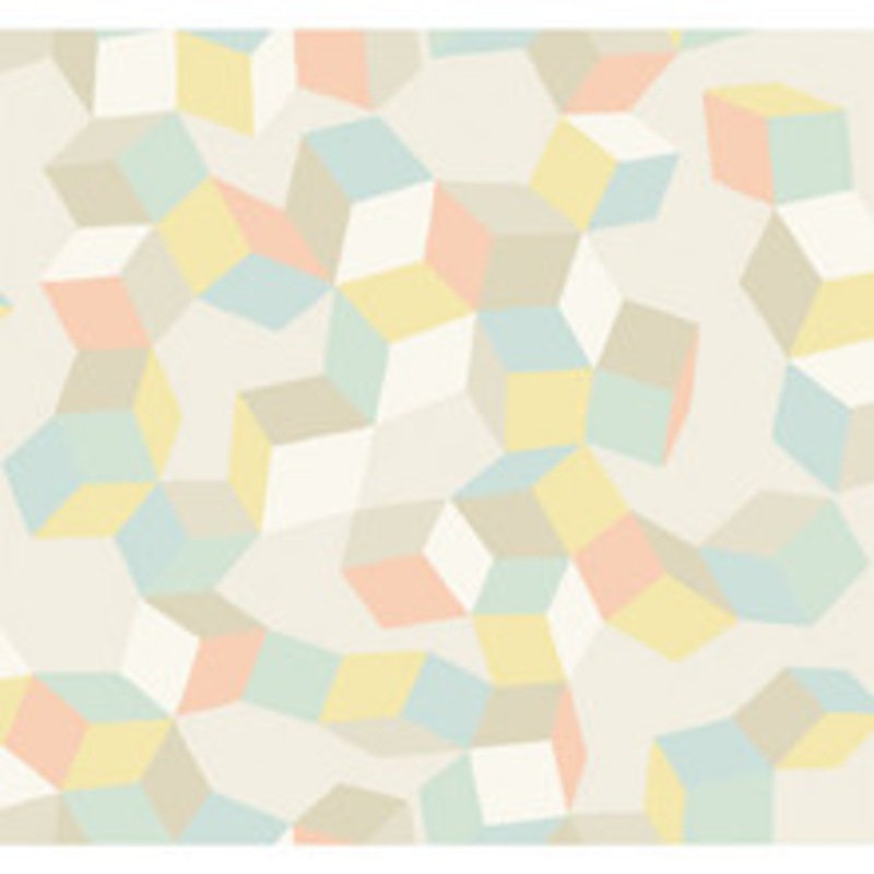 Cole & Son Wallcovering Puzzle Pale Pastel
