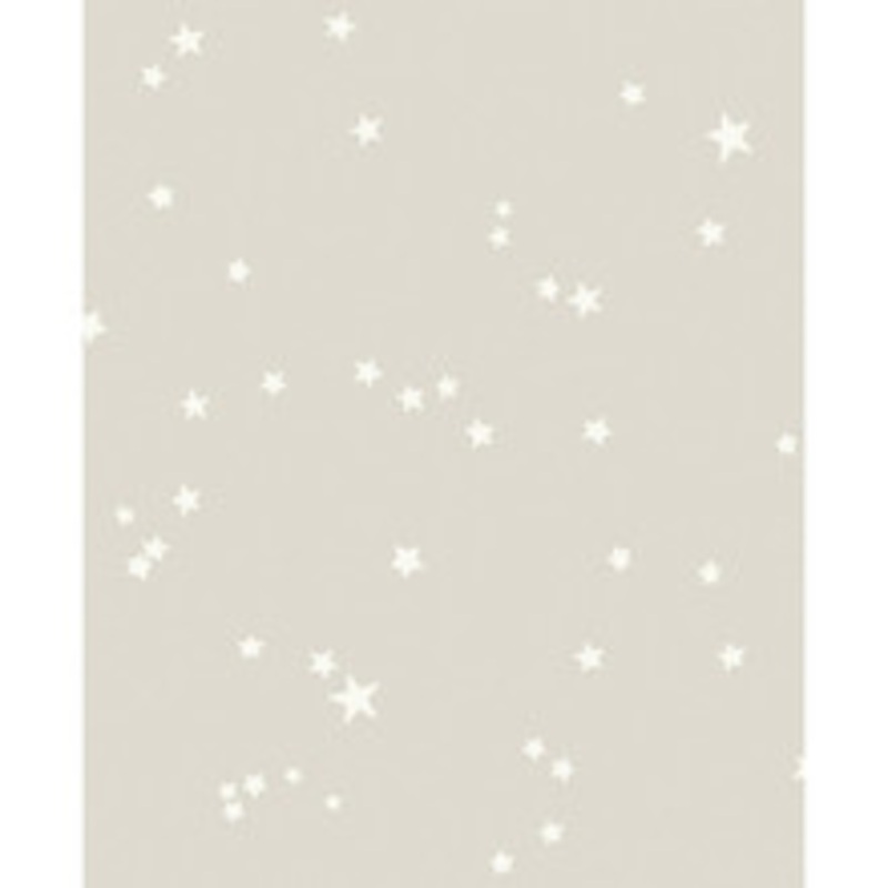 Cole & Son Wallcovering Stars Grey & White