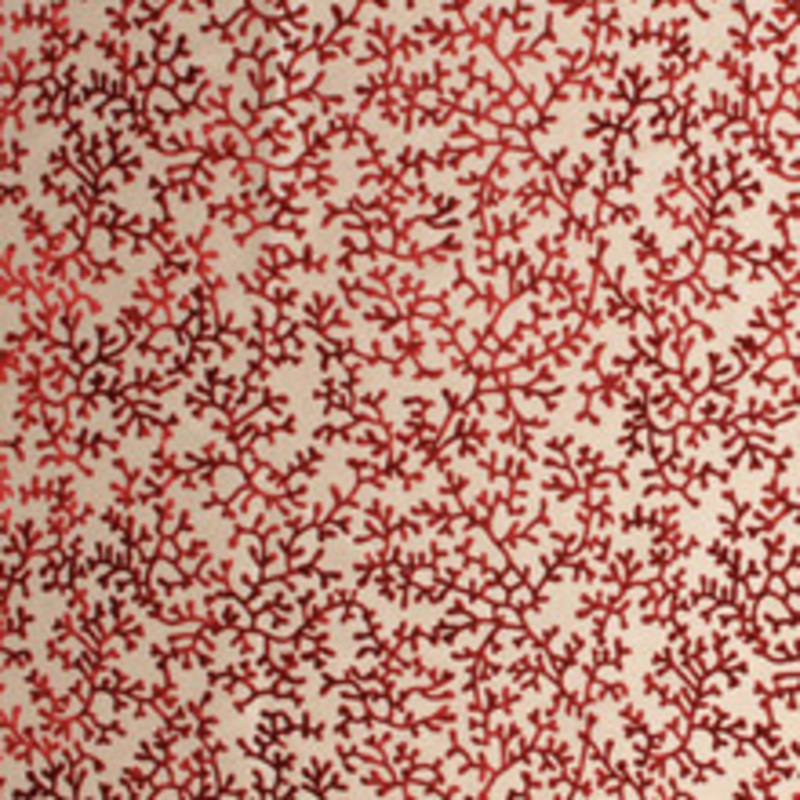 RM CoCo Fabric Coral Splendor Burgundy