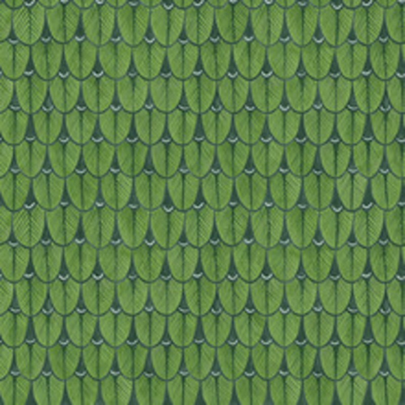 Cole & Son Wallcovering Narina Leaf Green