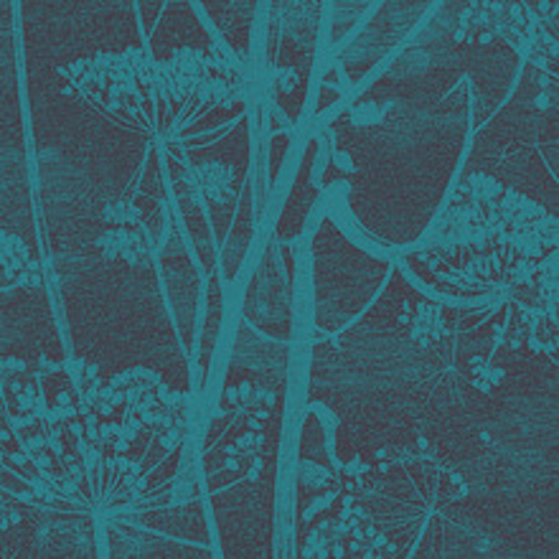 Cole & Son Wallcovering Cow Parsley Teal