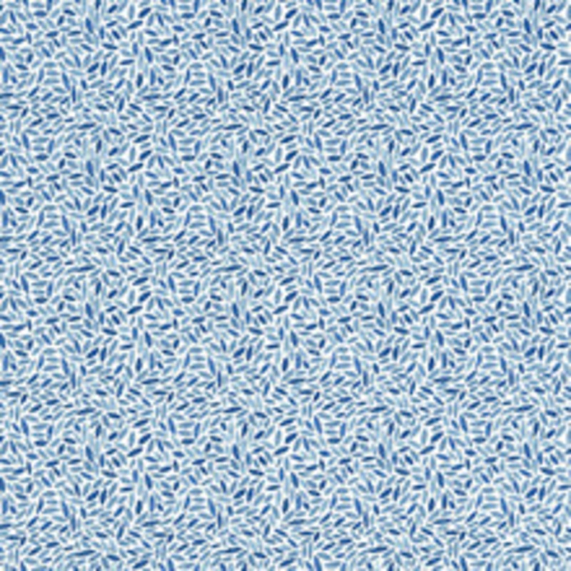 Grey Watkins Fabric Meadow Embroidery/Marine Gw 000427207