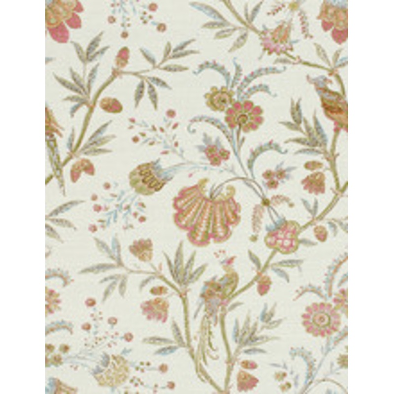 Lee Jofa Fabric Seafield Pink/Aqua