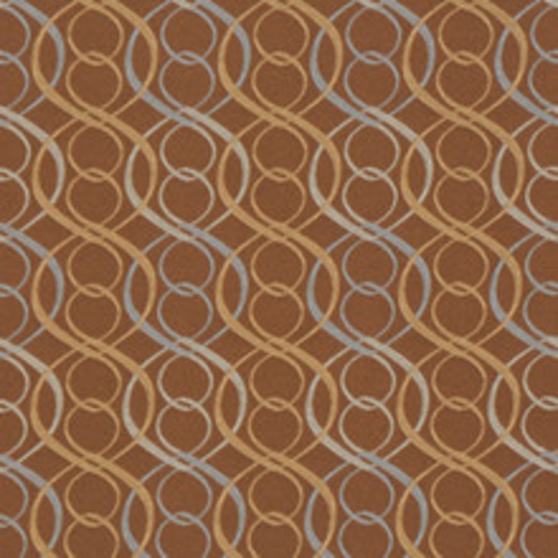 RM CoCo Fabric A0318 Blue Brown